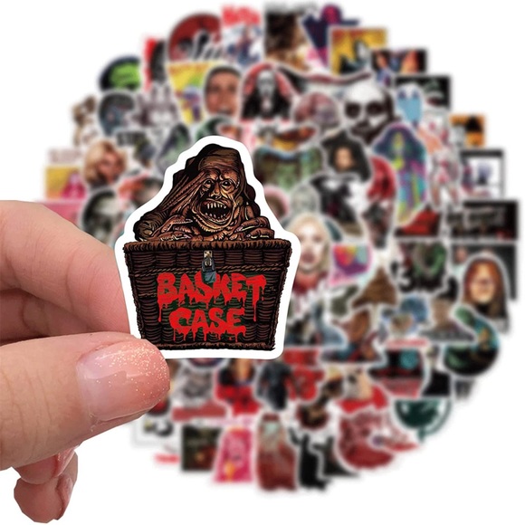 🔪10 Horror Movie Vinyl Stickers - Mystery Bundle - Picture 5 of 10